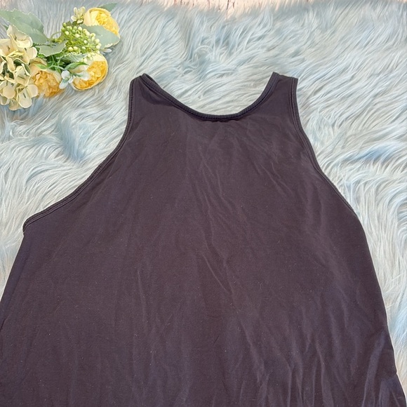 Lululemon Deep Stretch Racerback Tank Black sz 4 - Picture 5 of 9